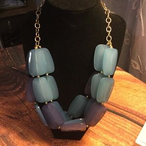 The Limited necklace blue and purple